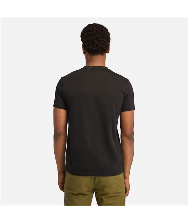 T-shirt Timberland Dunstan River Homme Noir