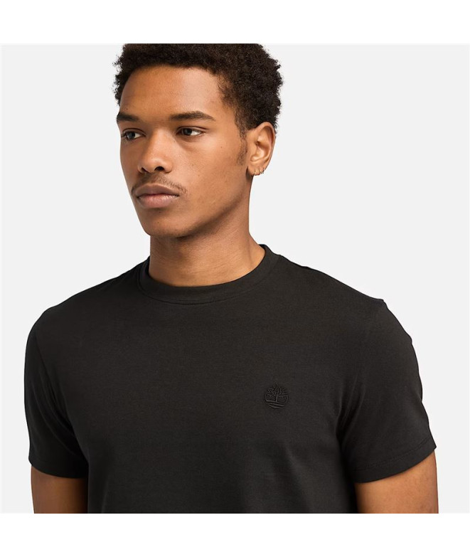 T-shirt Timberland Dunstan River Homme Noir
