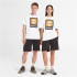 Camiseta Timberland Stack Logo Colored Branco
