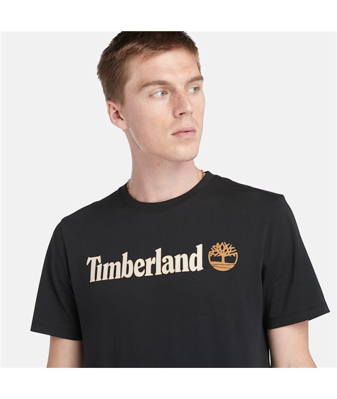 Camiseta Timberland Kennebec River Homem Preto