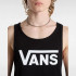 Camiseta Vans Mn Classic Tank Homem Preto/Branco