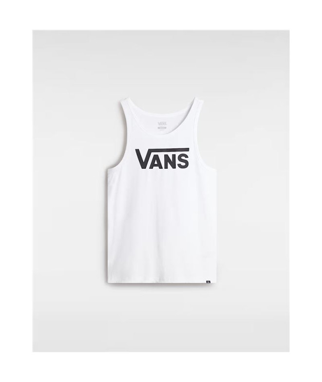 Camiseta Vans Mn Classic Tank Hombre Blanco/Negro
