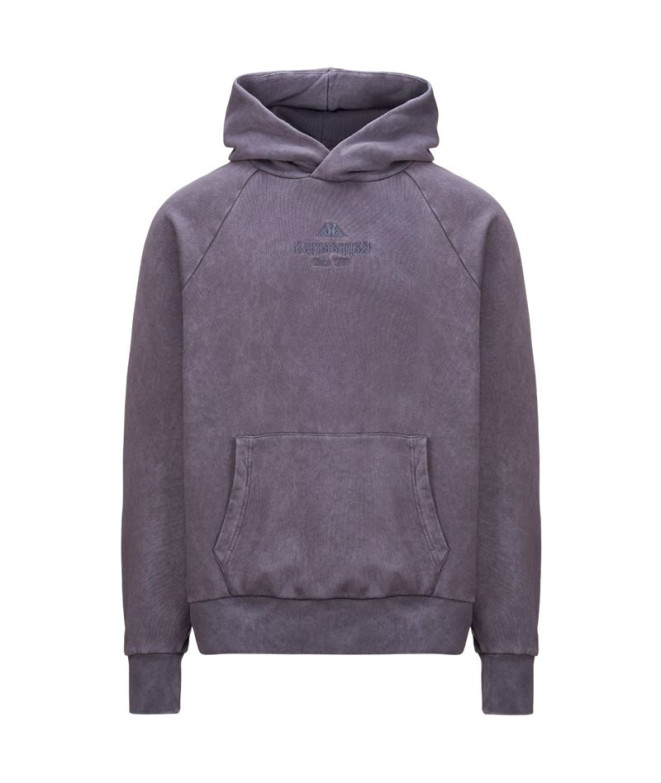 Sudadera Kappa Lome Auth Premium Hombre Gris