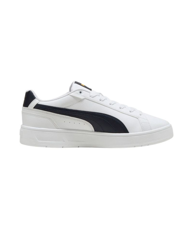 Zapatillas Puma Court Classico, White New Navy, Hombre