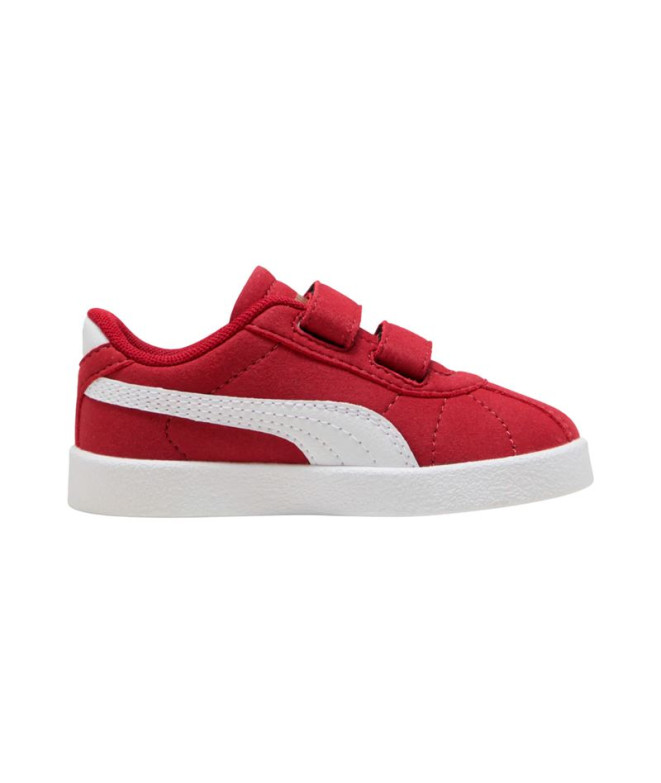 Zapatillas Puma Club Ii V Inf,Dark Crimson, Niño