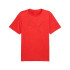 Camiseta de Fitness Puma M Tad Essentialsential Heat,Red Fire Heathe, Hombre