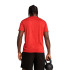 Camiseta de Fitness Puma M Tad Essentialsential Heat,Red Fire Heathe, Hombre