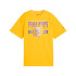 Camiseta Puma Rival Rage Tee Iii B,Yellow Sizzl Infantil