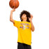 Camiseta Puma Rival Rage Tee Iii B,Yellow Sizzl Infantil