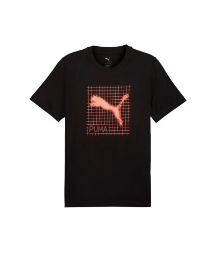 Camiseta Puma tech Graphic Black Homem