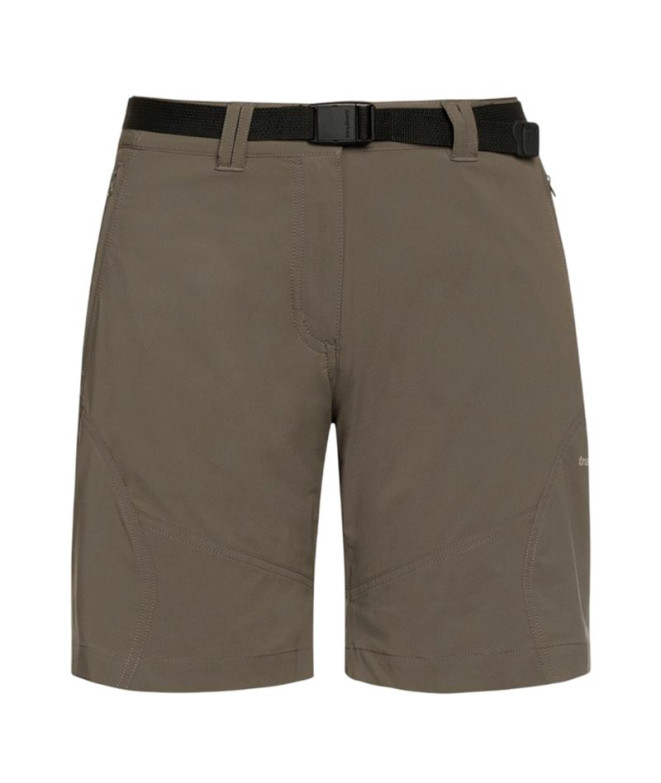Pantalones Cortos Trangoworld Assy Sf Mujer Marron