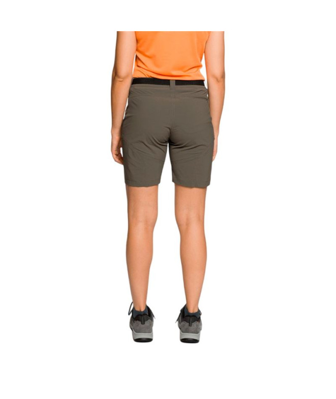 Calça Curtos Trangoworld Assy Sf Mulher Marrom