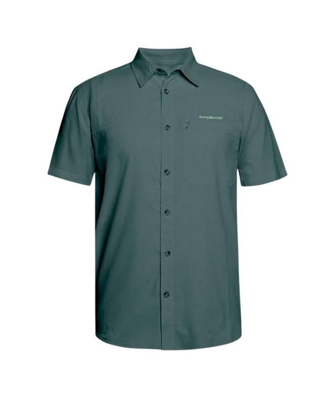 Camisa Trangoworld Esera Df Hombre Azul