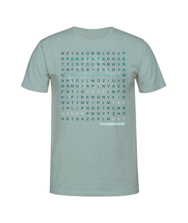 T-shirt Trangoworld Samoa Homme Gris Azulado
