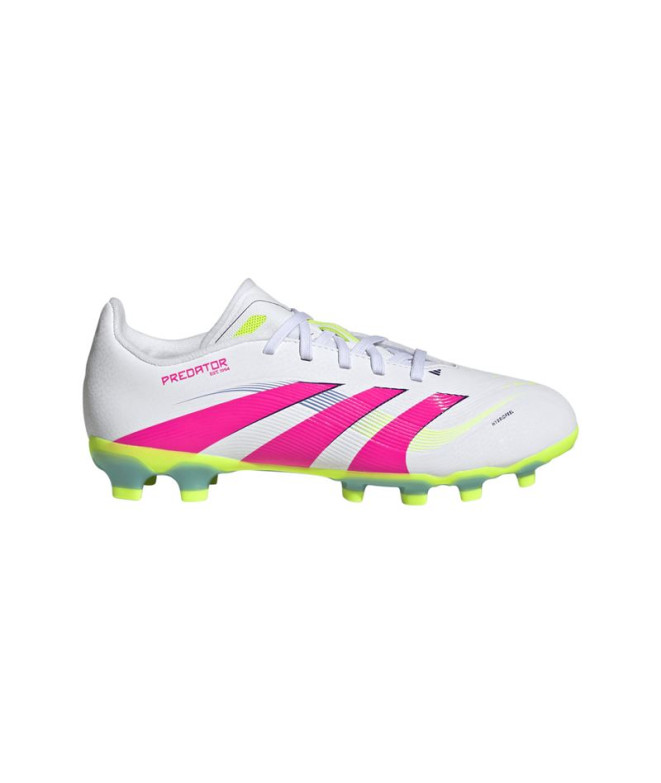 Botas de Fútbol adidas Predator League Mg Infantil Blanco