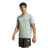 Camiseta de Fitness adidas Tr-Es Base 3Bandas Hombre Verde/Blanco