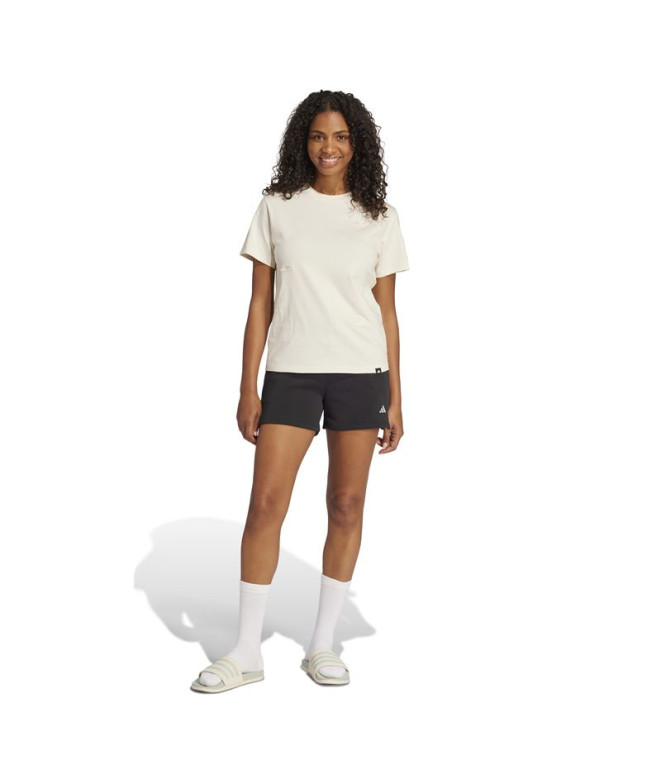 Pantalons adidas Sl Fc Sho Femme Noir/Blanc