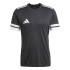Camiseta de Futebol adidas Squadra25 Jsy Homem Preto/Branco
