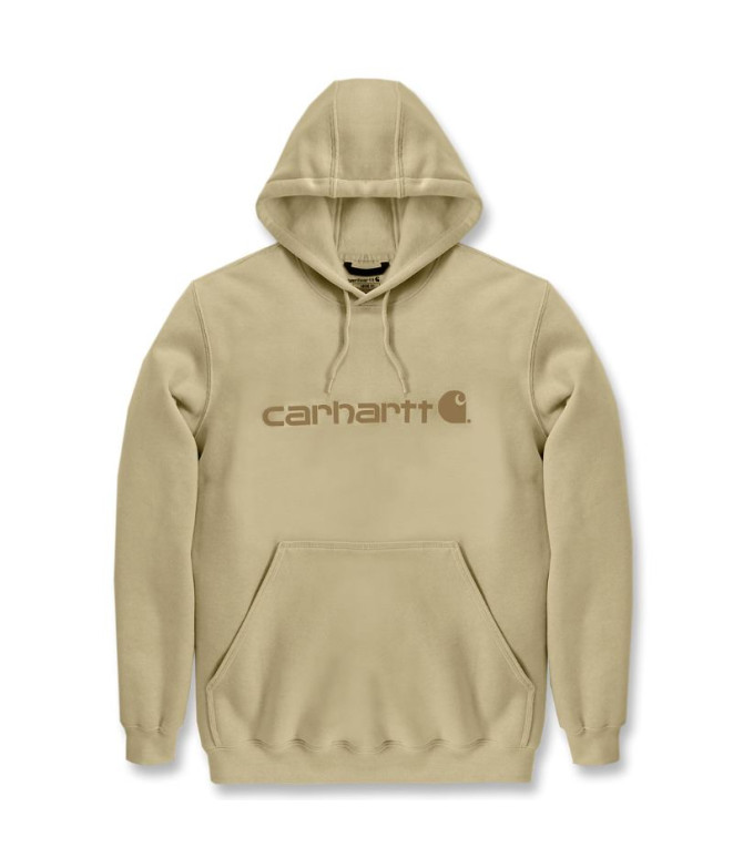 Sudadera Carhartt Outdoor Signature Logo Hombre Jaspeado playa