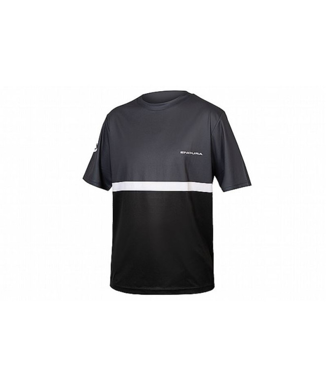 Camiseta de Ciclismo Endura Singletrack Core T II Bk Hombre Negro