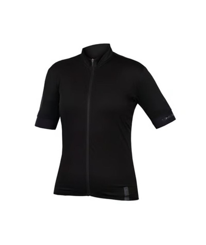 Camiseta de Ciclismo Endura Wms Fs260 S/S II Bk Mujer Negro