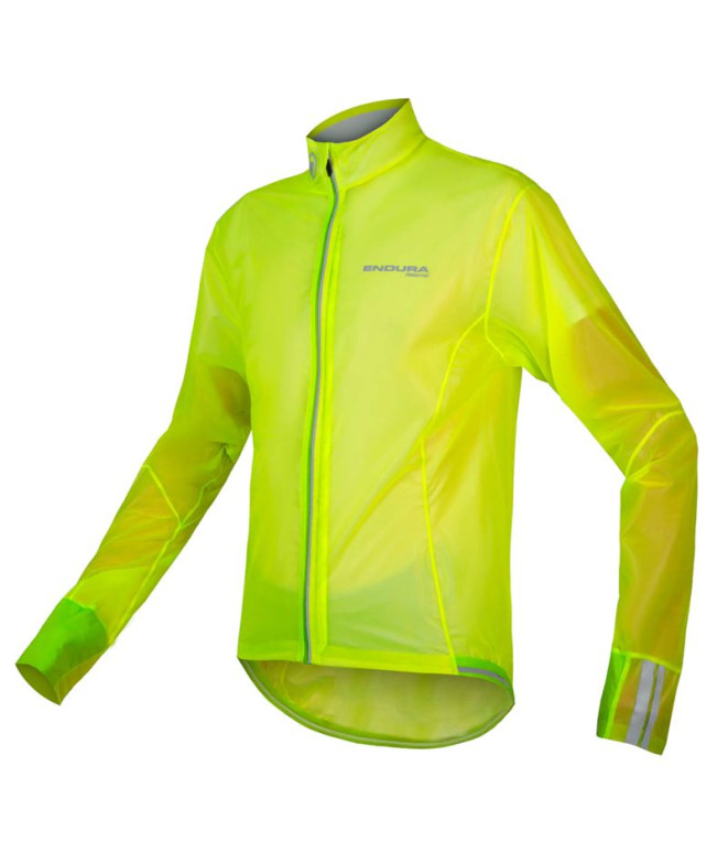 Chaqueta de Ciclismo Endura Fs260-Pro Adren Race Cape II Yv Hombre Amarillo