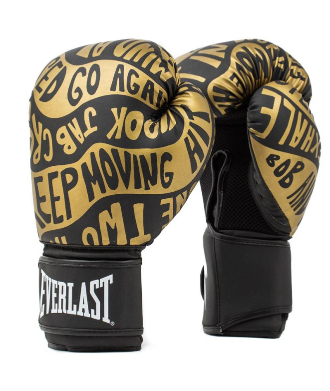Guantes de Boxeo Everlast Fse Spark Negro/Dorado