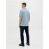 Camiseta Jack and Jones Jprblasainz Homem Ashley Azul