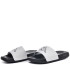 Chinelos de Playa e piscina Kappa Logo Sve Branco/Preto