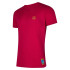 Camiseta de Escalada La Sportiva Climbing On The Moon Homem Fucsia/Amarelo