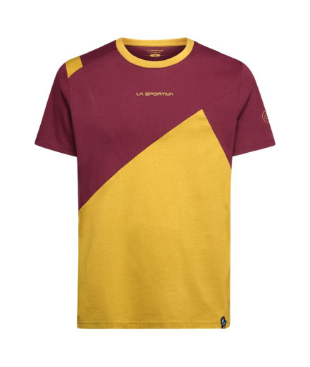 T-shirt d'escalade La Sportiva Dude Homme Grenat