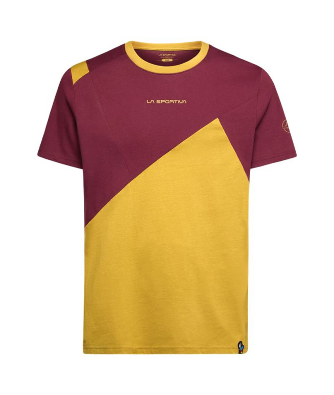 Camiseta de Escalada La Sportiva Dude Hombre Granate