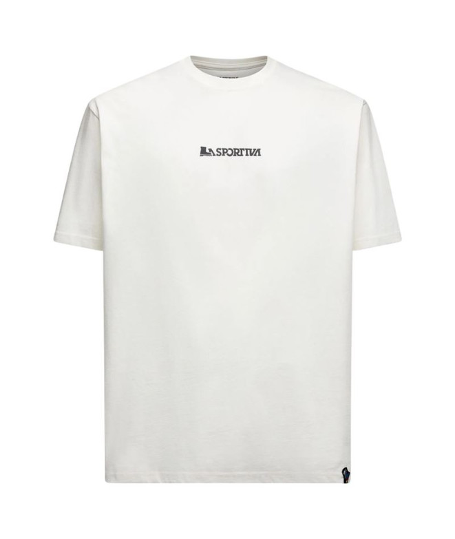 Camiseta de Escalada La Sportiva Moon Climb Hombre Blanco