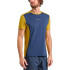 Camiseta de Trail La Sportiva Tracer Homem Azul/Amarelo