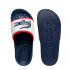 Chinelos Lacoste Serve Slide Dual 1252Cma Homem Branco/Azul Marinho/Vermelho