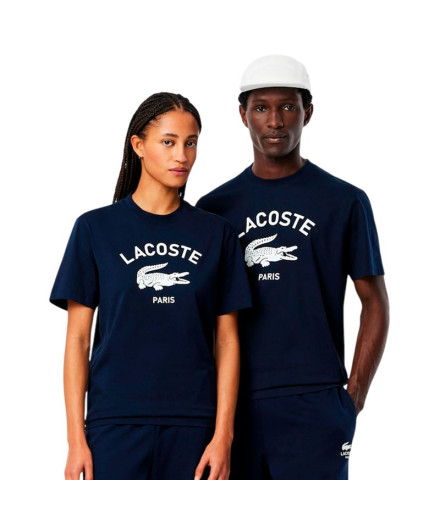 T-shirt Lacoste Tee-Shirt Unisexe Marine 2