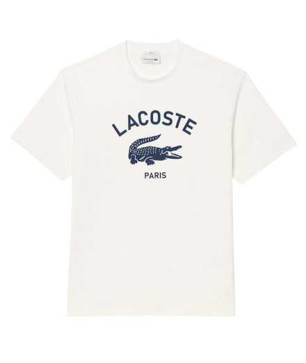 T-shirt Lacoste T-shirt Unisexe Farine