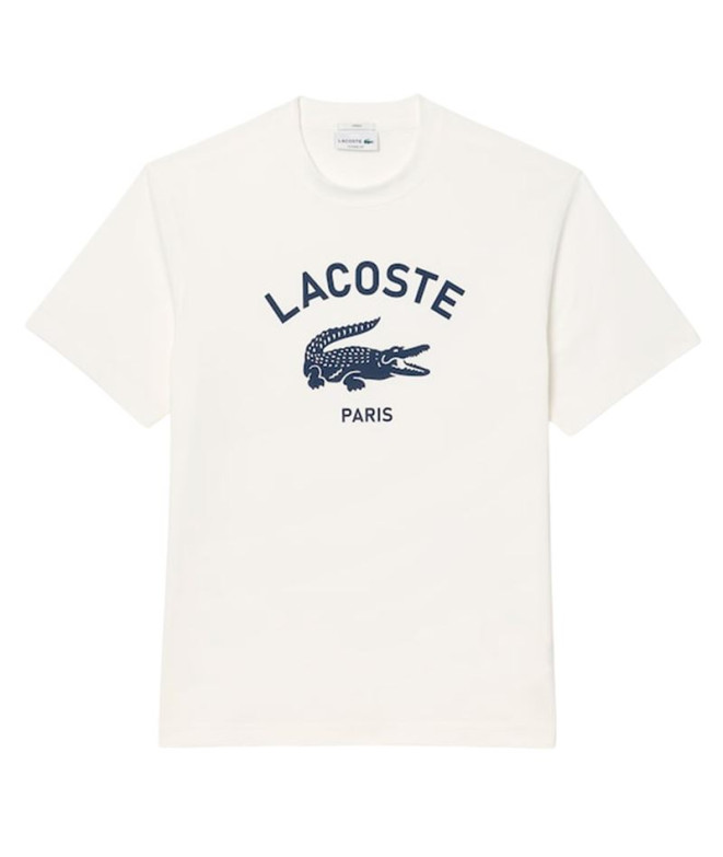 Camiseta Lacoste Tee-Shirt Unissex Farine
