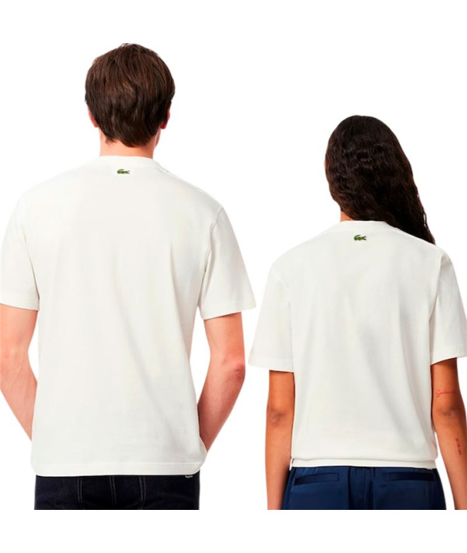 Camiseta Lacoste Tee-Shirt Unissex Farine