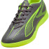 Sapatilhas de Futsal Puma Ultra 5 Play It, Matte Aged Silver Ye, Homem