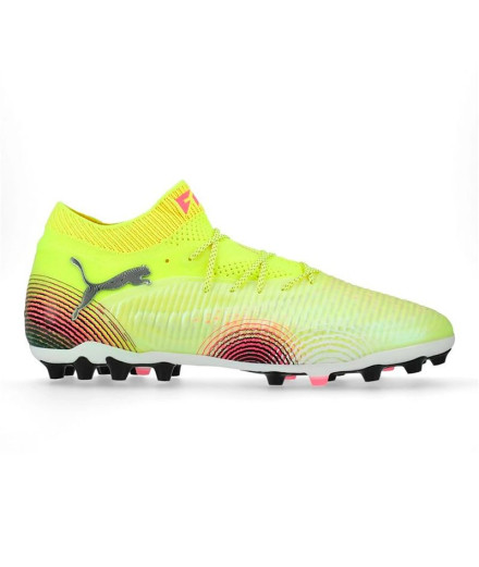 Botas de futebol Puma Future 8 Ultimate Mg, Alerta Amarela