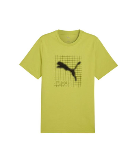 Camiseta Puma tech Graphic Sea Kelp Homem