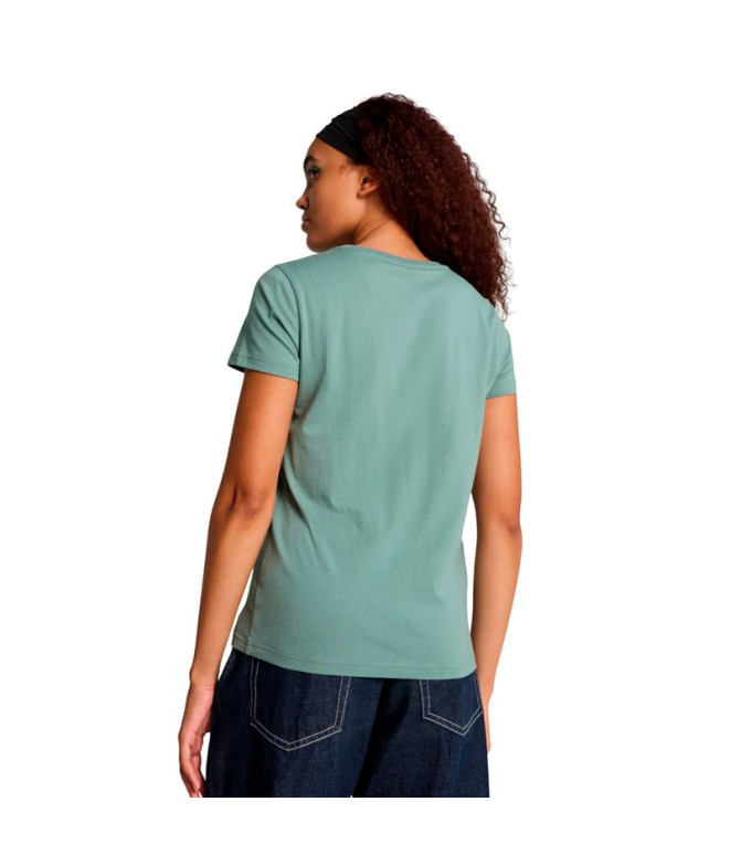 Camiseta Puma Essentials MetallicGreen...