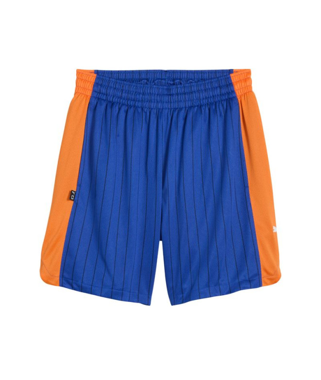 Pantalón de Baloncesto Puma Rival Rage Heritage,Vivid Blue Rick, Hombre