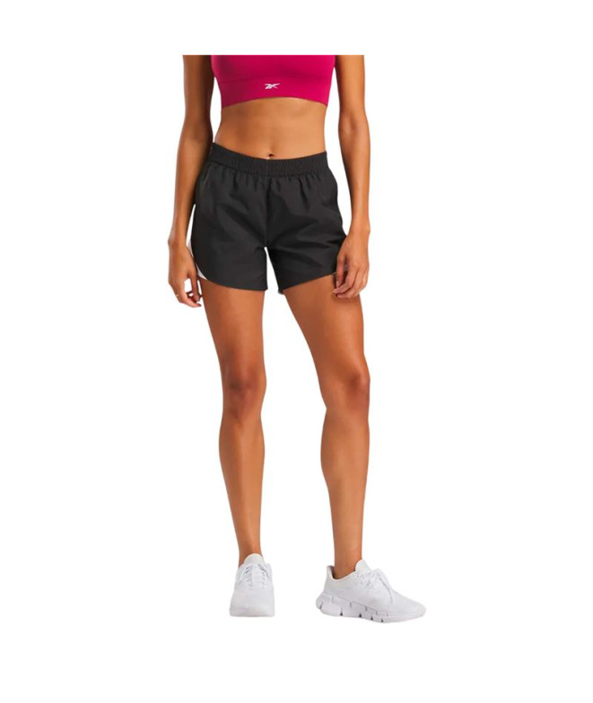 Pantalón Corto Reebok Id Train Woven Mujer Negro