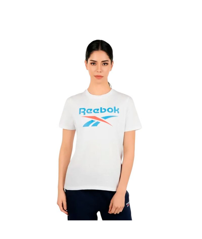 Camiseta Reebok Reebok Identity Big Mujer Blanco