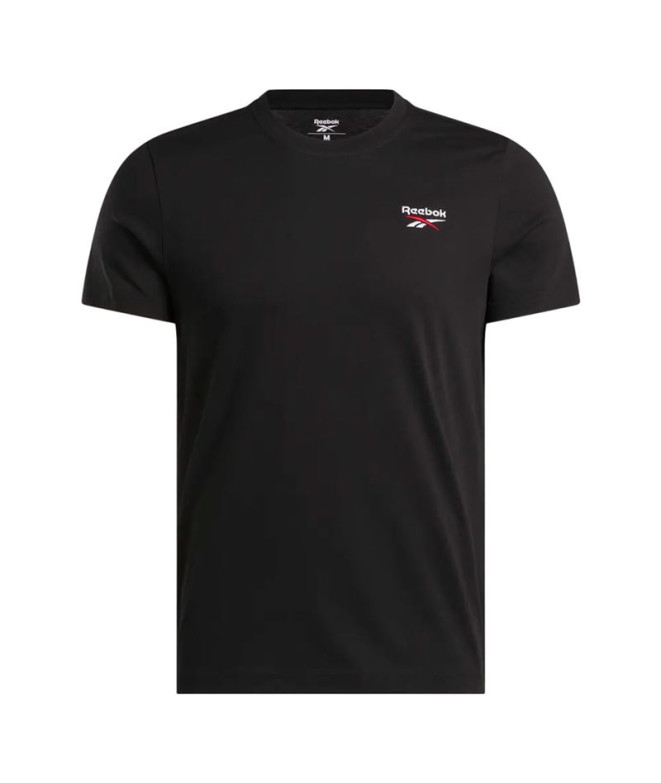 Camiseta Reebok Identity Smal Hombre Negro