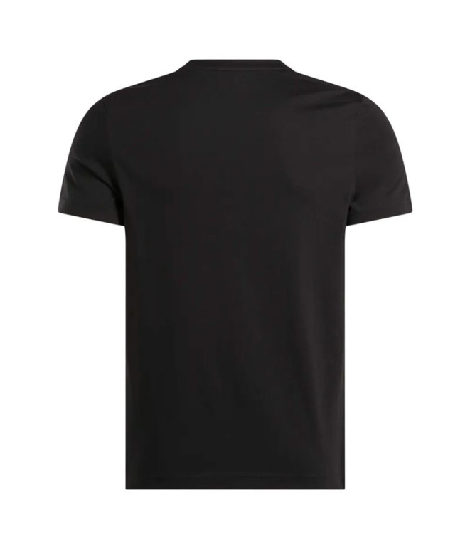 Camiseta Reebok Identity Pequeno Homem Preto