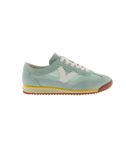 Chaussures Victoria Saturno Serraje & Rejilla Femme Jade