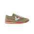 Zapatillas Victoria Saturno Serraje & Rejilla Mujer Beige